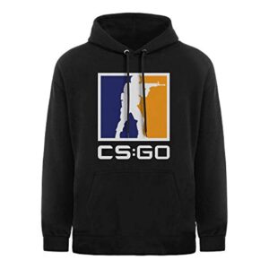CSGO Hoodie - Counter-strike Black Hooded Sweatshirt