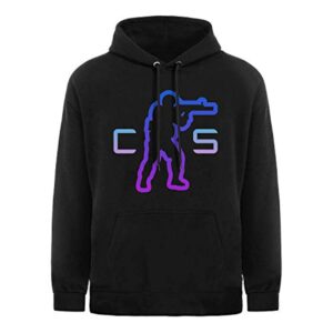 CSGO Hoodie - Counter-strike Black Hooded Sweatshirt