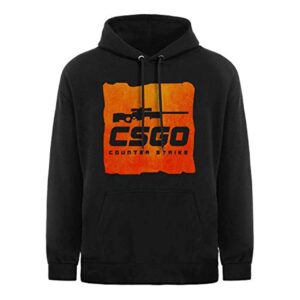 CSGO Hoodie - Counter-strike Black Hooded Sweatshirt