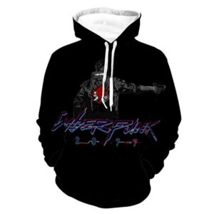 Cyberpunk 2077 Hoodie - 3D Print Hooded Pullover