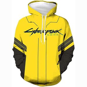 Cyberpunk 2077 Hoodie - 3D Print Unisex Patterned Pullover Sweatshirt