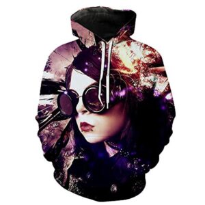 Cyberpunk 2077 Hoodie - 3D Print Unisex Patterned Pullover Sweatshirt