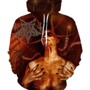 Dark Funeral Hoodies - Pullover Red Hoodie