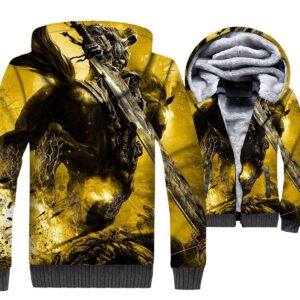 Darksiders Jackets - Darksiders Game Series War Ruin Super Cool 3D Fleece Jacket