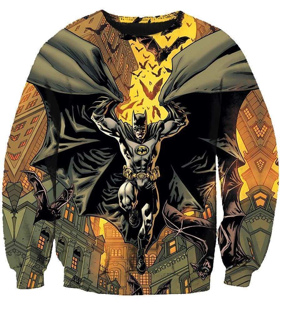 DC Comics Batman Hoodies - Pullover Black Hoodie - Image 3