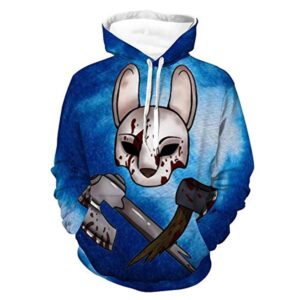 Dead by Daylight Hoodie - Cartoon 3D Print Adults Pullover Hoodie