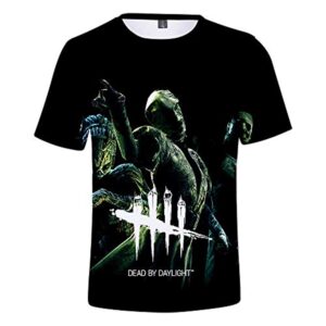 Dead by Daylight T-shirt - 3D Print Short Sleeve Casual T-shirt