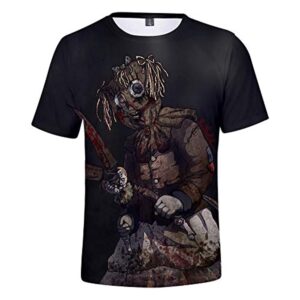 Dead by Daylight T-shirt - 3D Print Short Sleeve Casual T-shirt