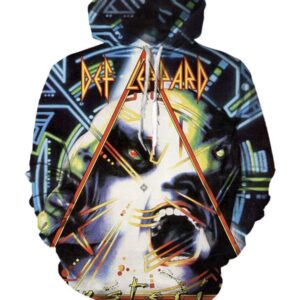 Def Leppard Hoodies - Pullover Black Hoodie