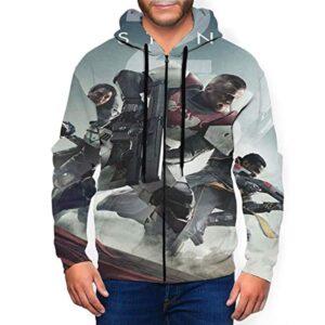 Destiny 2 Hoodies - Destiny 2 Forsaken 3D Print Pullover Drawstring Hoodie