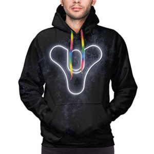 Destiny 2 Hoodies - Destiny 2 Forsaken Black Pullover Drawstring Hoodie