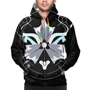 Destiny 2 Hoodies - Destiny 2 Forsaken Black Pullover Drawstring Hoodie
