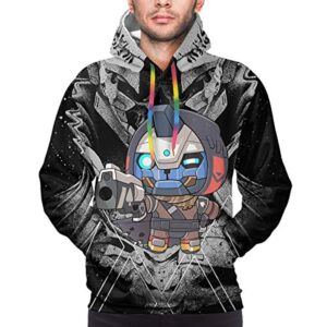 Destiny 2 Hoodies - Destiny 2 Forsaken Cayde 6 Cartoon 3D Print Pullover Drawstring Hoodie