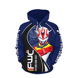 Destiny 2 Hoodies - Destiny 2 Forsaken Cayde 6 Colorful 3D Print Pullover Drawstring Hoodie