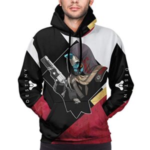 Destiny 2 Hoodies - Destiny 2 Forsaken Cayde 6 Colorful Pullover Drawstring Hoodie