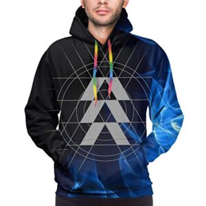 Destiny 2 Hoodies - Destiny 2 Forsaken Hunter Symbol Blue 3D Print Pullover Drawstring Hoodie