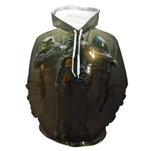 Destiny 2 Hoodies - Destiny 2 Forsaken Titan Hunter Warlock 3D Print Pullover Drawstring Hoodie