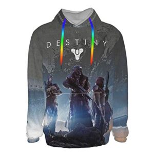 Destiny 2 Hoodies - Destiny 2 Forsaken Titan Hunter Warlock 3D Print Pullover Drawstring Hoodie