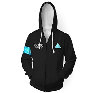 Detroit: Become Human Hoodies -  Fashion Zipper Jacket Costume