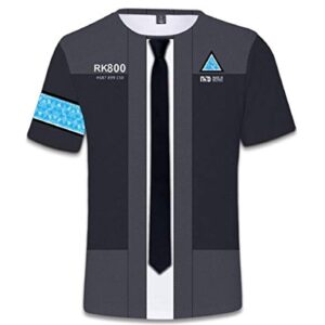 Detroit: Become Human T-shirt -  Fashion Pullover Short Sleeve Shirt