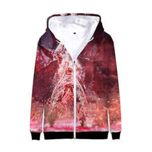 Devil May Cry Hoodie - 3D Print Zipper Gaming Hoodie