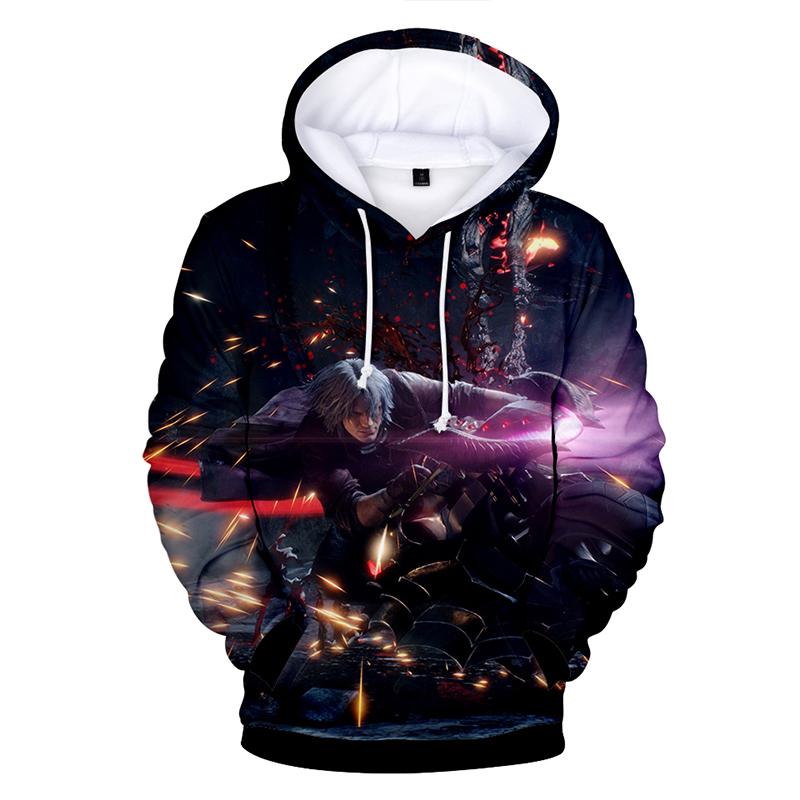 Devil May Cry Hoodies - Pullover Black Hoodie