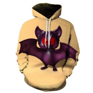 Devil Print Halloween Hoodie