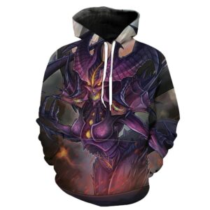 Diablo 3 Epic Hoodies -  Pullover Female Demon Hoodie