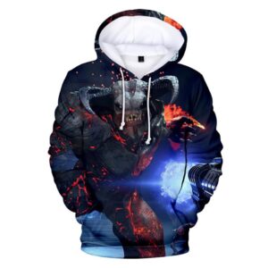 Doom Eternal Hoodies - 3D Movie Pullover Sweatshirts