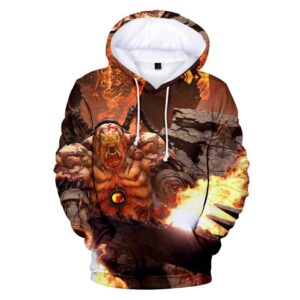 Doom Eternal Hoodies - 3D Movie Pullover Sweatshirts
