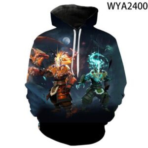 Dota 2 3D Printed Sweatshirts Pullover Hoodies