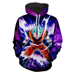 Dragon Ball GOKU SSJ God 3D Hoodie