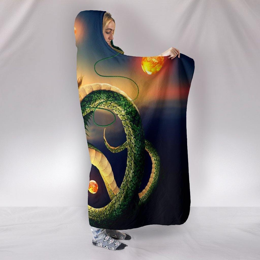 Dragon Ball Hooded Blankets - Shenron Dragon Ball Hooded Blanket - Image 2