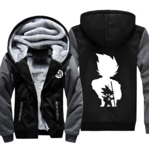 Dragon Ball Jackets - Solid Color Dragon Ball Anime Series Icon Super Cool Fleece Jacket