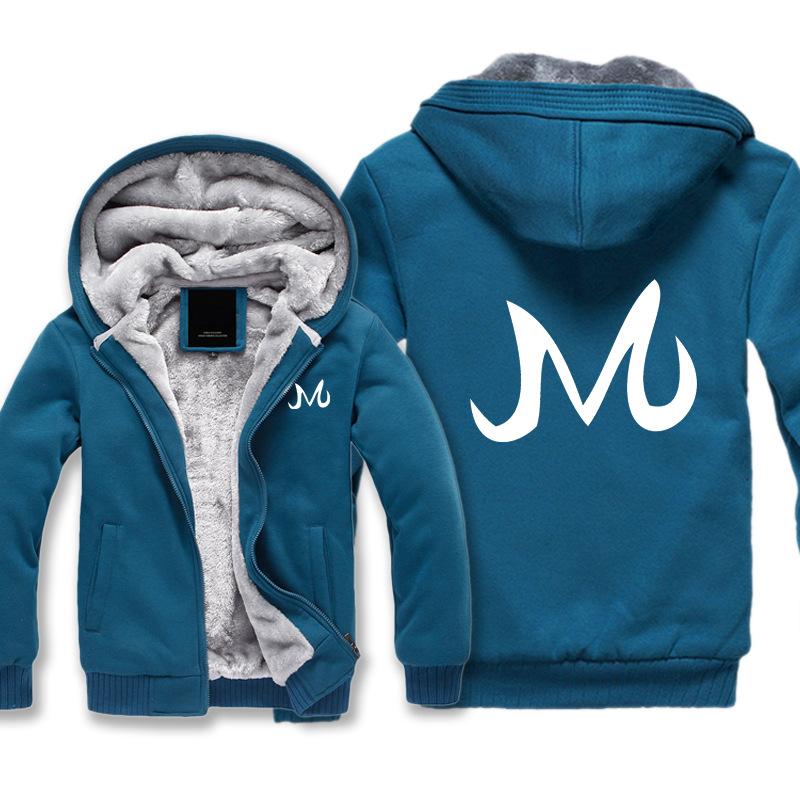 Dragon Ball Jackets - Solid Color Dragon Ball Series Anime Super Cool Fleece Jacket - Image 4