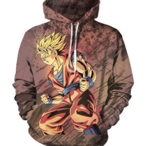 Dragon Ball Z Goku Hoodies- Pullover 3D Prinred Hoodie