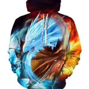 Dragon Hoodies - Pullover Blue Hoodie