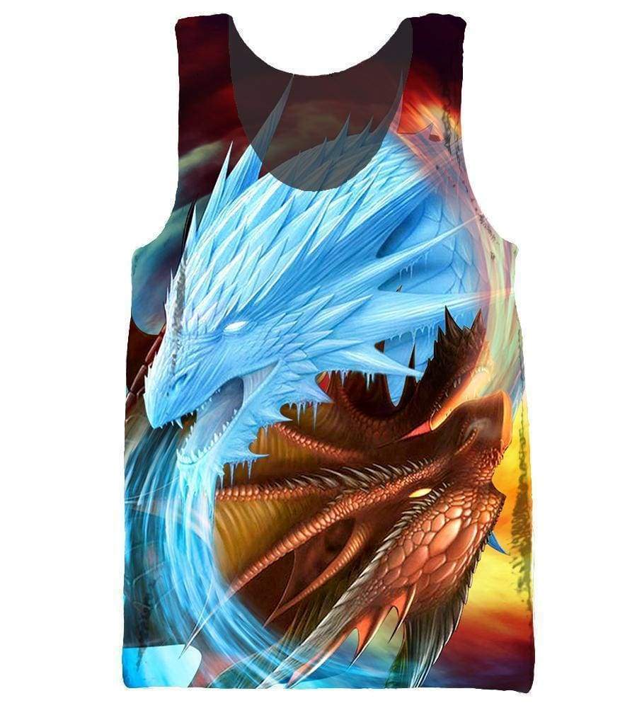 Dragon Hoodies - Pullover Blue Hoodie - Image 9