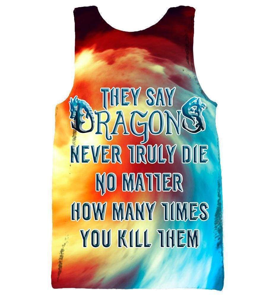 Dragon Hoodies - Pullover Blue Hoodie - Image 10