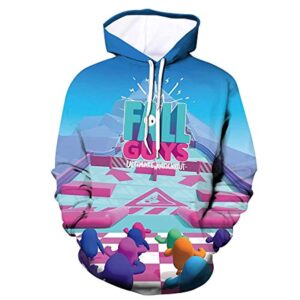 Fall Guys Hoodies - Teens 3D Hooded Sweatshirt