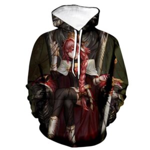 Fate Stay Night 3D Printed Hoodies - Anime Hooded Sweatshirt