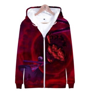 Fate Stay Night 3D Printed Zipper Hoodies - Fashion Hooded Sweatshirt Pullover