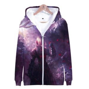 Fate Stay Night 3D Printed Zipper Hoodies - Fashion Hooded Sweatshirt Pullover