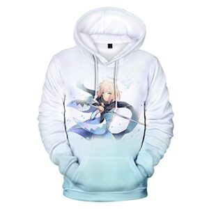 Fate Stay Night Hoodies - Saber 3D Printed Fashion Hooded Long Sleeve Pullover