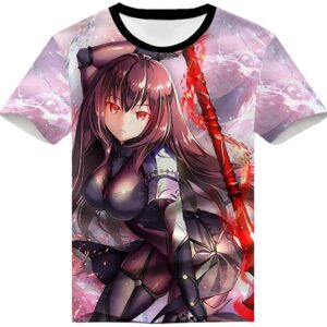 Fate Zero Fate/Stay Night Hoodies - 3D Printed Anime T-Shirt Funny Short Sleeve Tee Tops