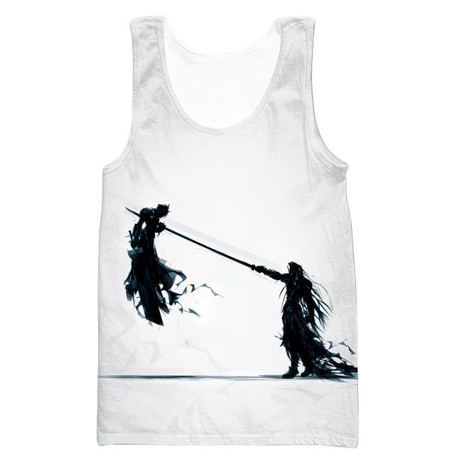 Final Fantasy 7 Hoodies - Pullover Sephiroth vs Cloud Hoodie - Image 3