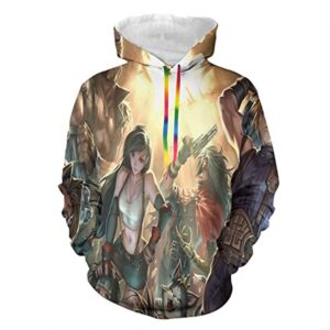 Final Fantasy Hoodie - 3D Print Long Sleeve Hooded Jumper