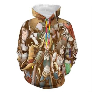 Final Fantasy Hoodie - 3D Print Long Sleeve Hooded Jumper