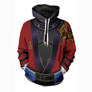 Final Fantasy Hoodie - Auron 3D Print Long Sleeve Hooded Jumper