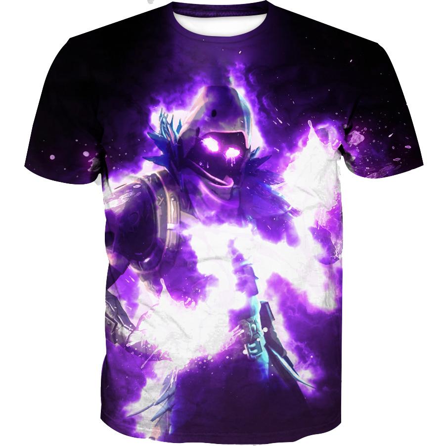 Fortnite Epic Raven Hoodies - Pullover Black Hoodie - Image 4